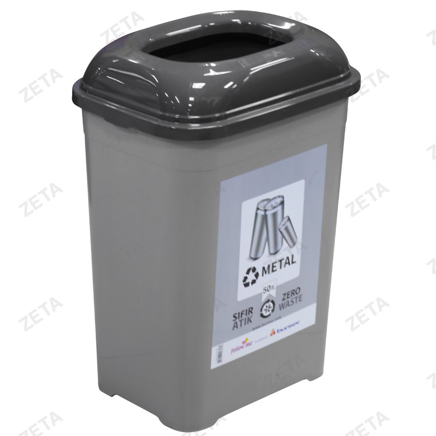 Ведро мусорное 50 л №4154 01 (Турция) - изображение 1