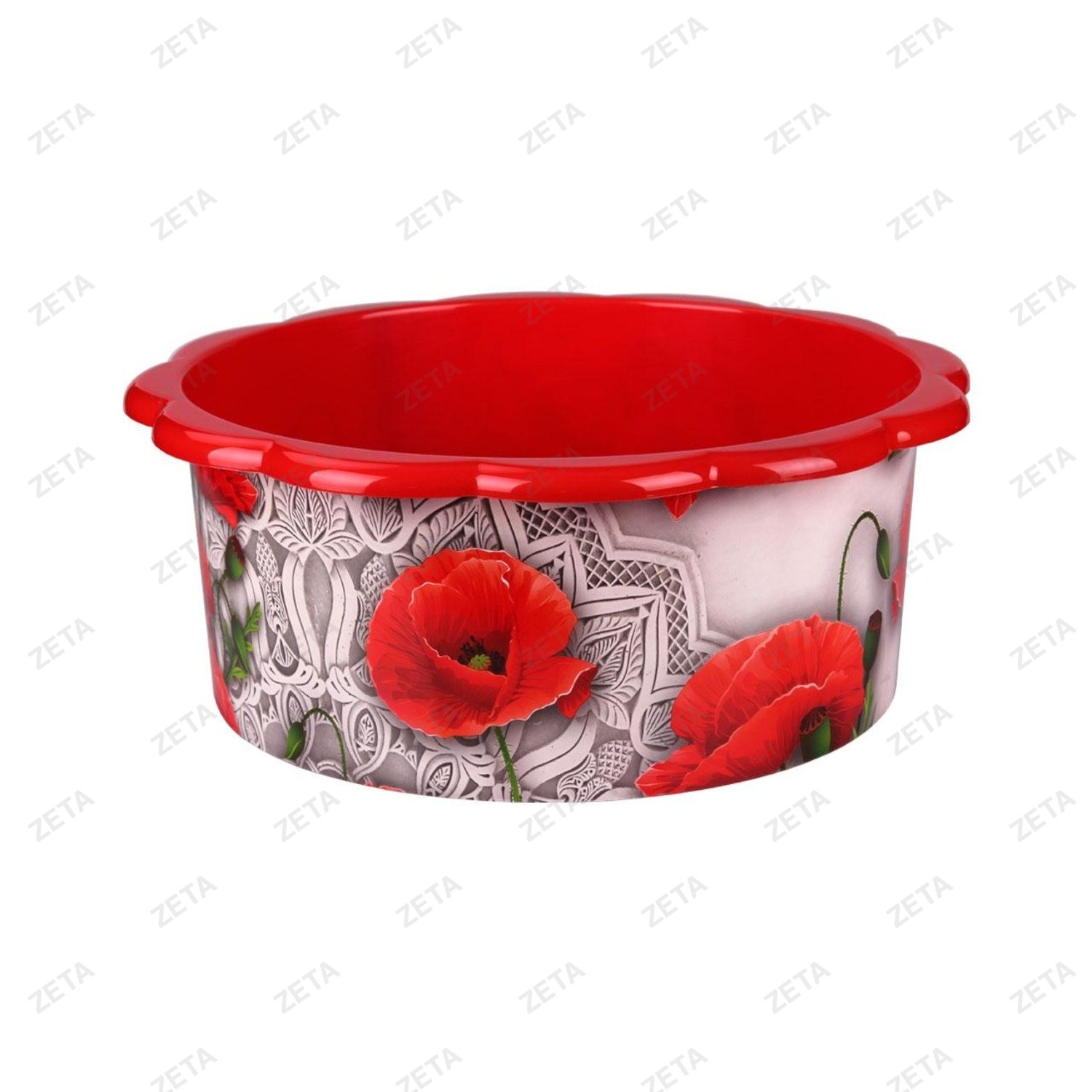 Таз 20 л. "Маки люкс" №М3100