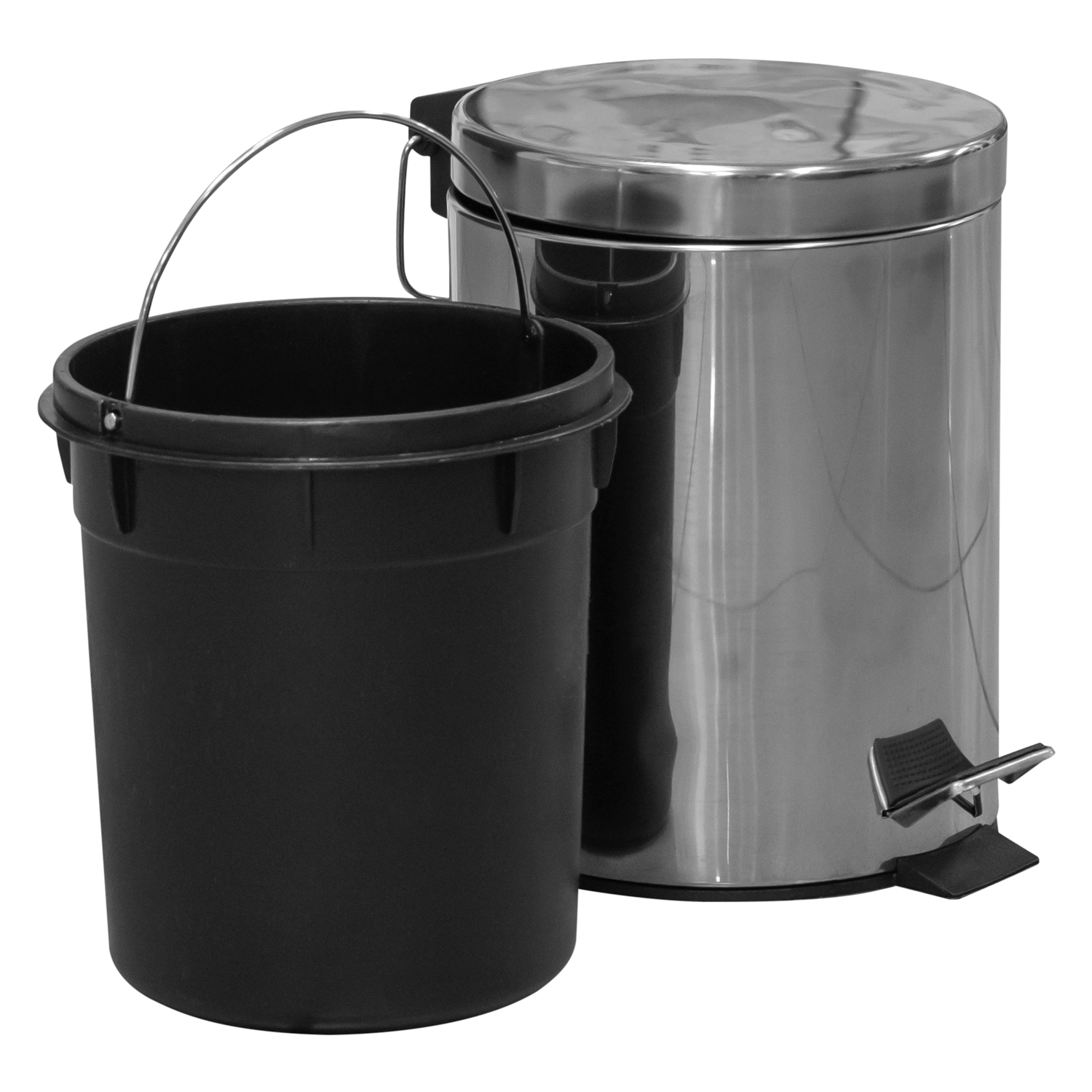 Ведро мусорное 5 л №LB-602L (ВИ) - изображение 3