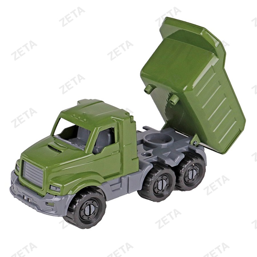 Игрушка - машинка самосвал "Добрыня" военный №И-8049 (Юг-РФ) - изображение 2