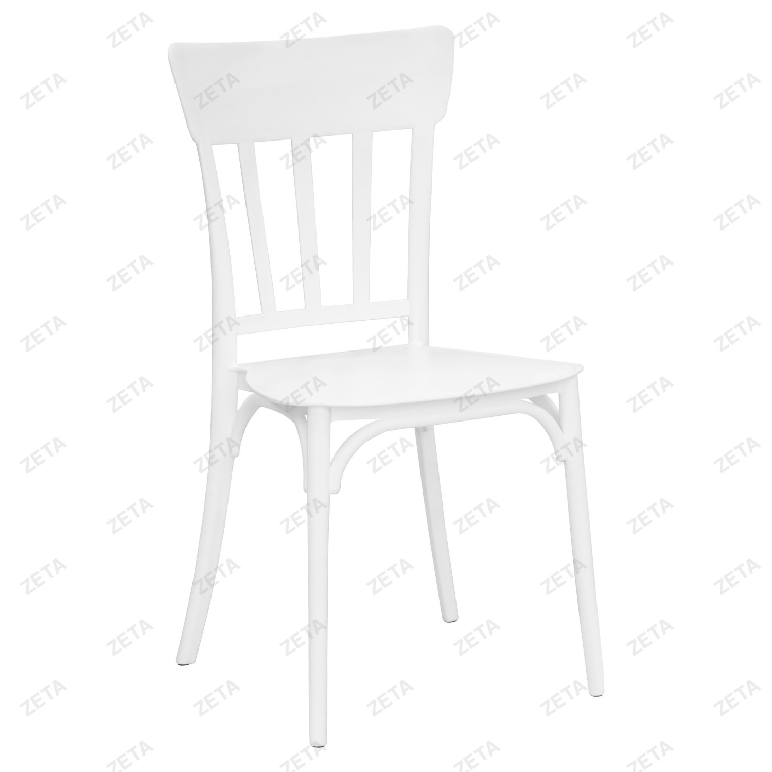 Стул пластиковый №S-607-A (белый) - изображение 1