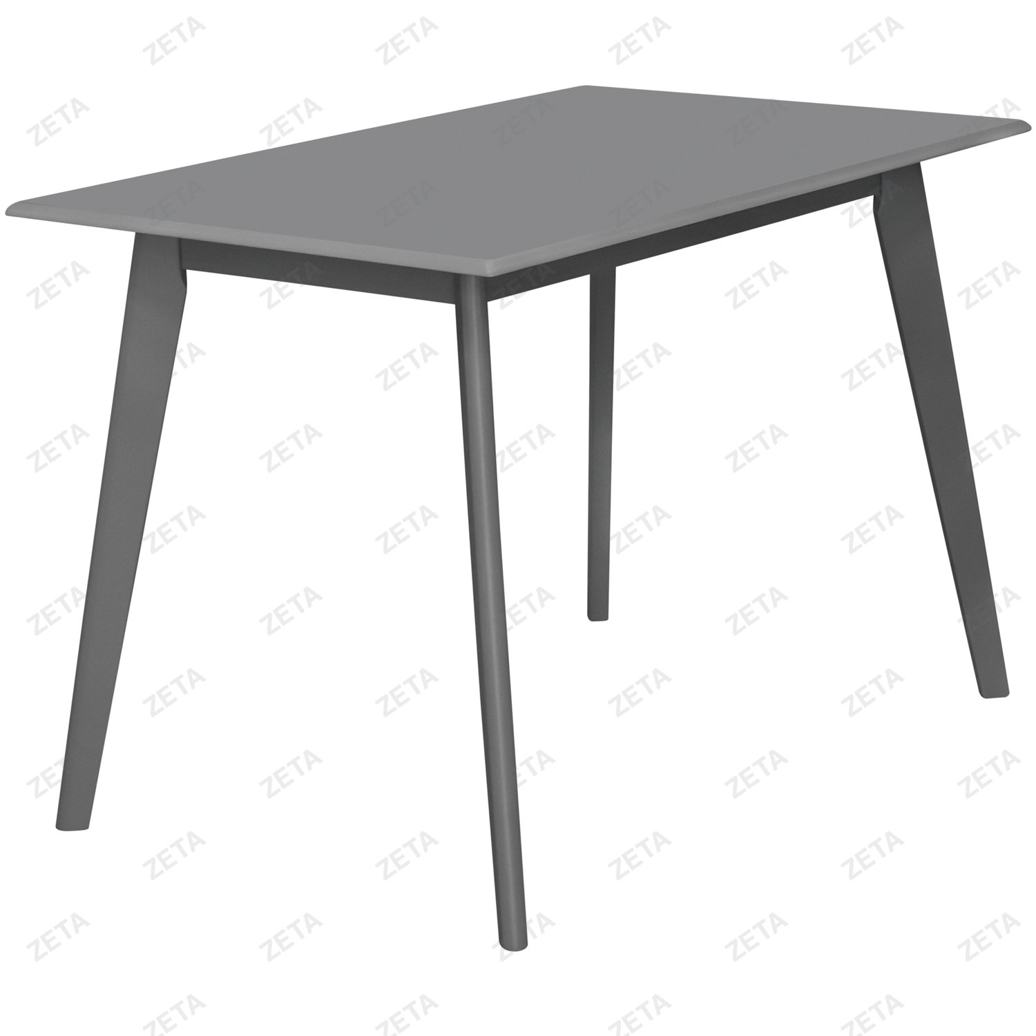 Комплект мебели: стол + 4 стула №RH7159T+RH1037C (серый / светло-бежевый) (Малайзия) - изображение 6