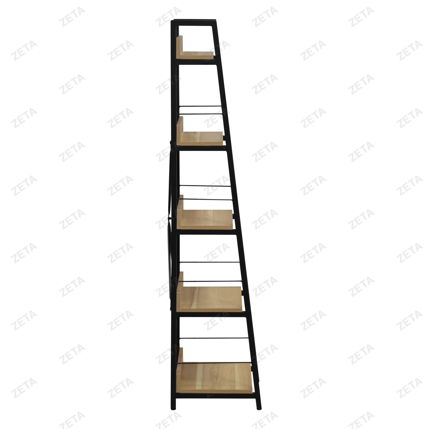 Стеллаж 5 полок (600х350х1485 мм.) №S-25 (чёрный) (ВИ) - изображение 3
