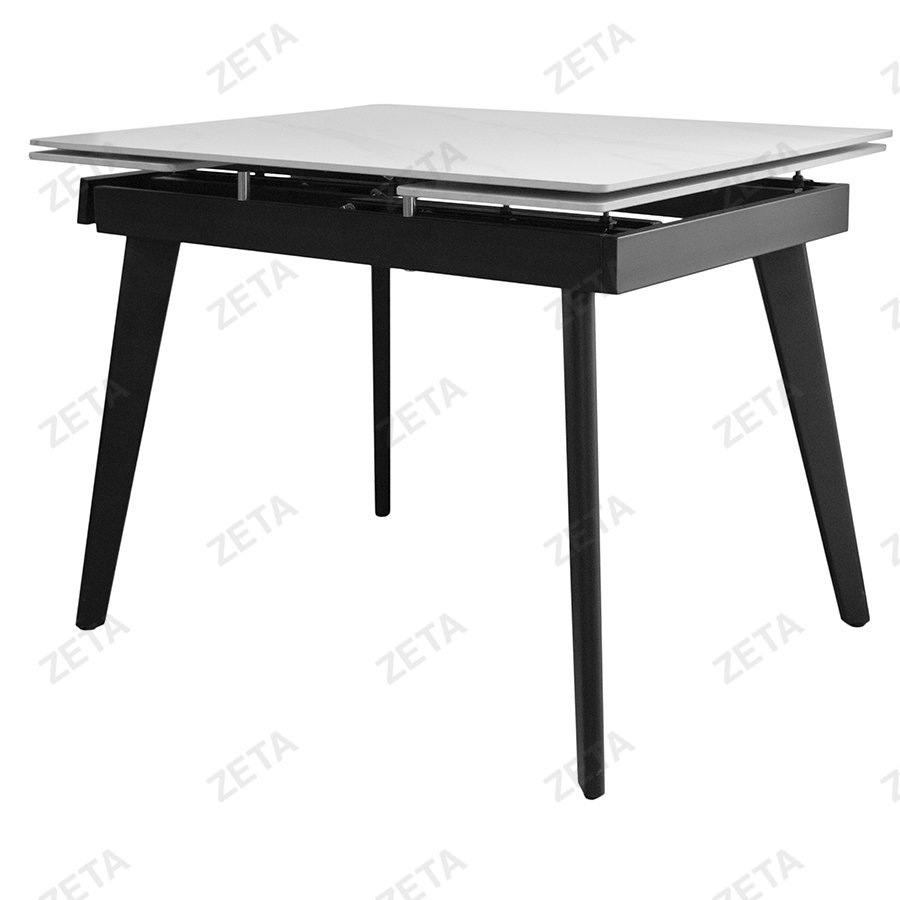 Cтол (100/160*80*75 см) №JHT-9382 (черный) (ВИ) - изображение 1