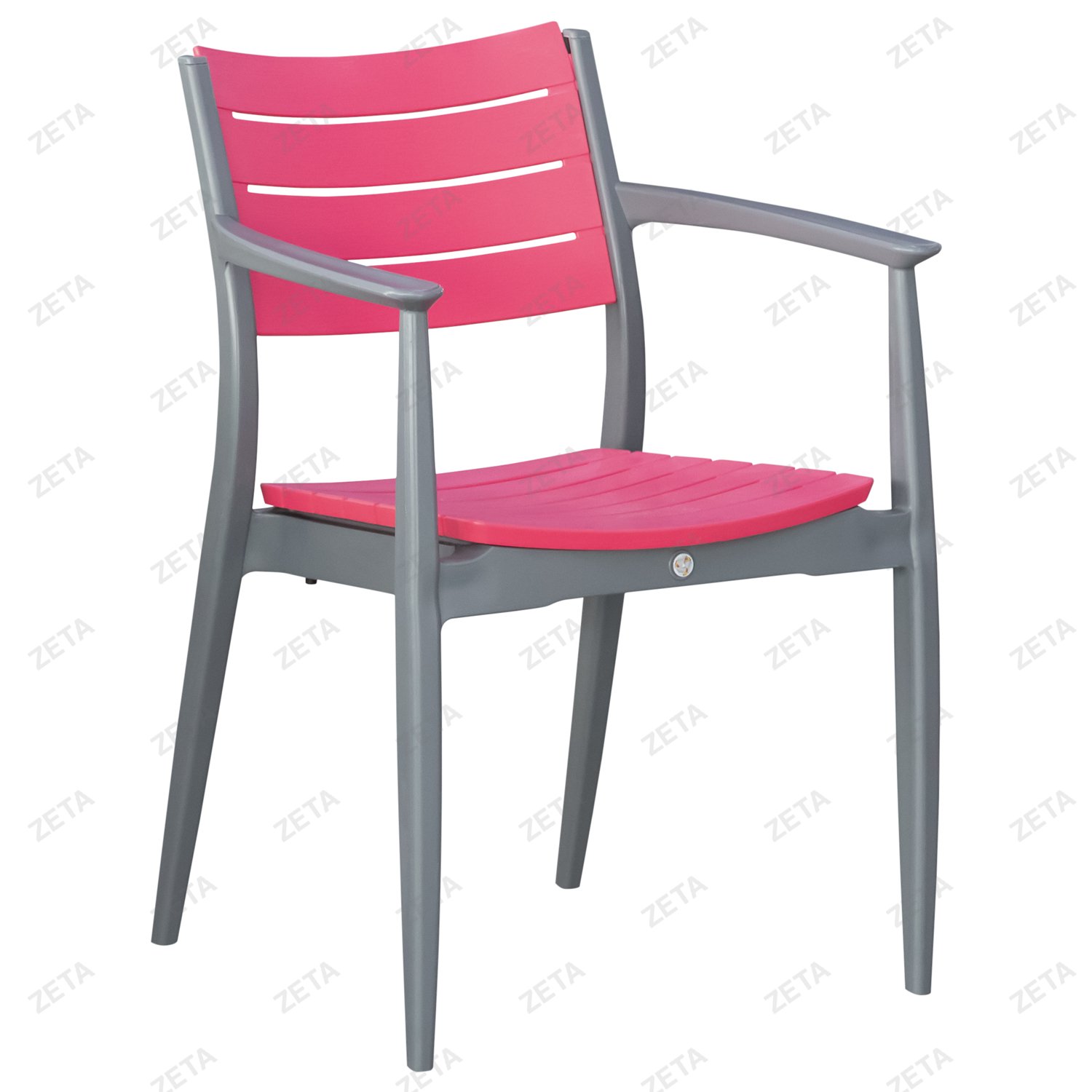 Стул "Tina" №CH-08-0209 (pink 7909/dark grey 086) (И-НВ) - изображение 1