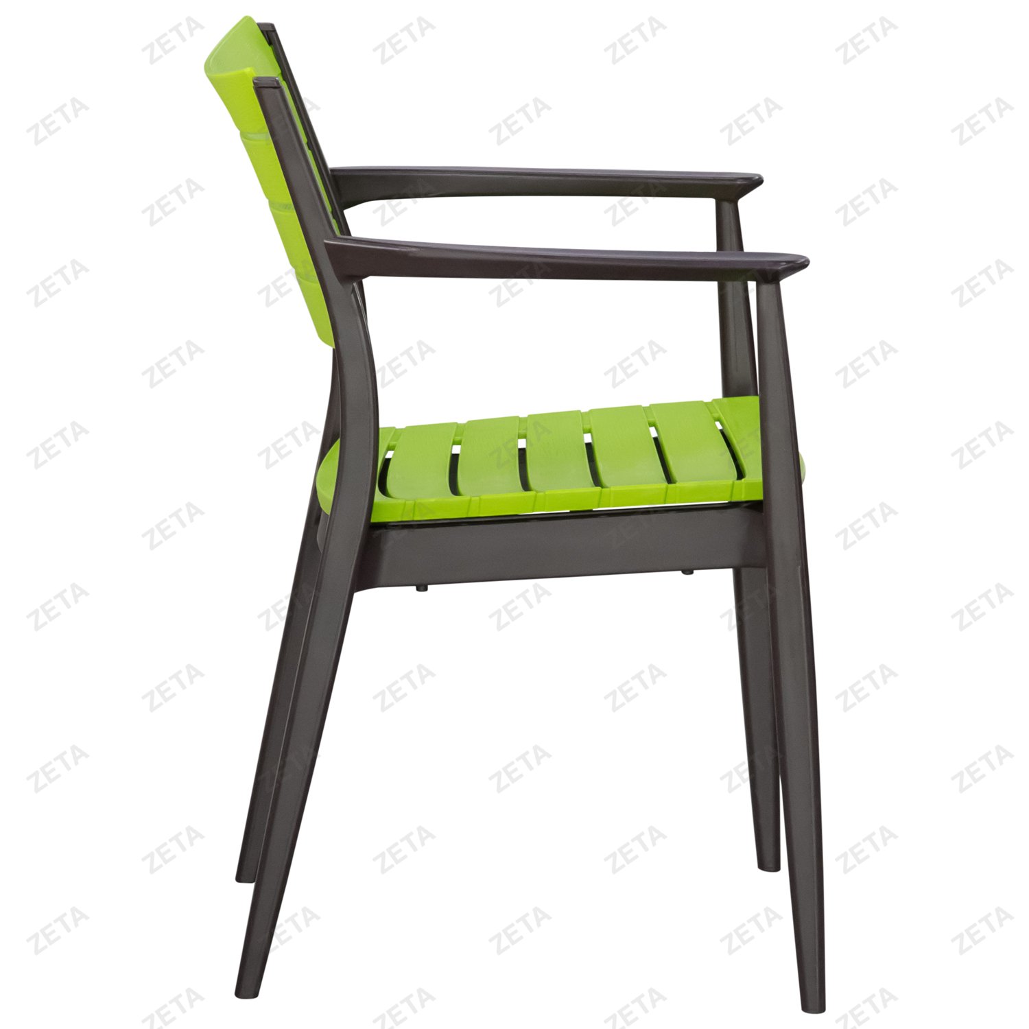 Стул "Tina" №CH-08-0194 (light green 059/dark brown 076) (И-НВ) - изображение 3
