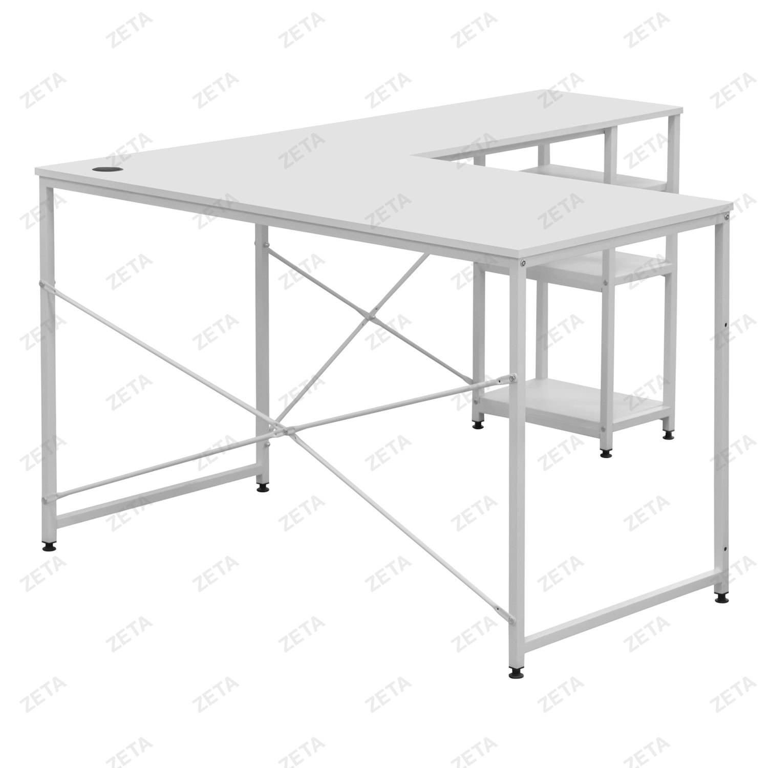 Cтол (120*150*74 см) №LT1215 (белый) (ВИ) - изображение 4