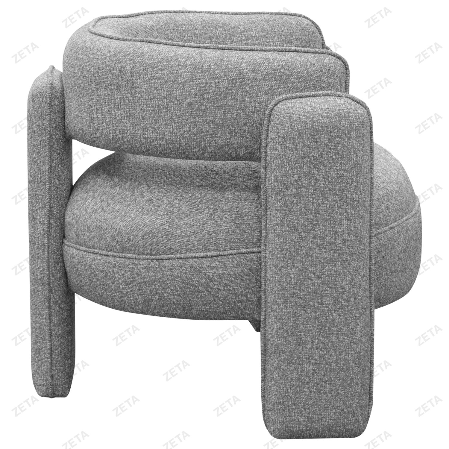 Кресло LW5749 G520-17A (серый) (ВИ) - изображение 3