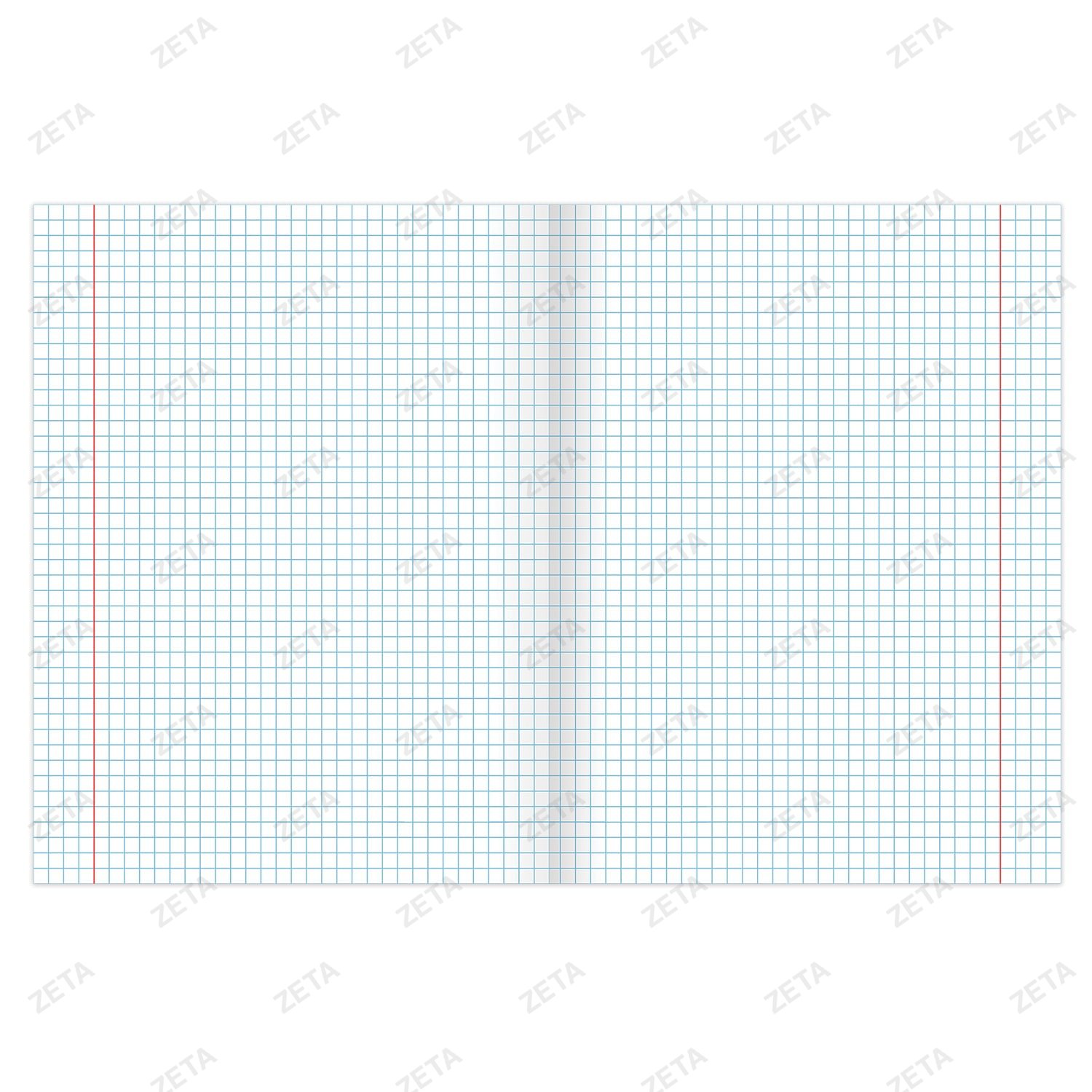 Тетрадь А5, 48 л., BRAUBERG, скоба, клетка, тиснение фольгой, УЗОРЫ, 403048 - изображение 2