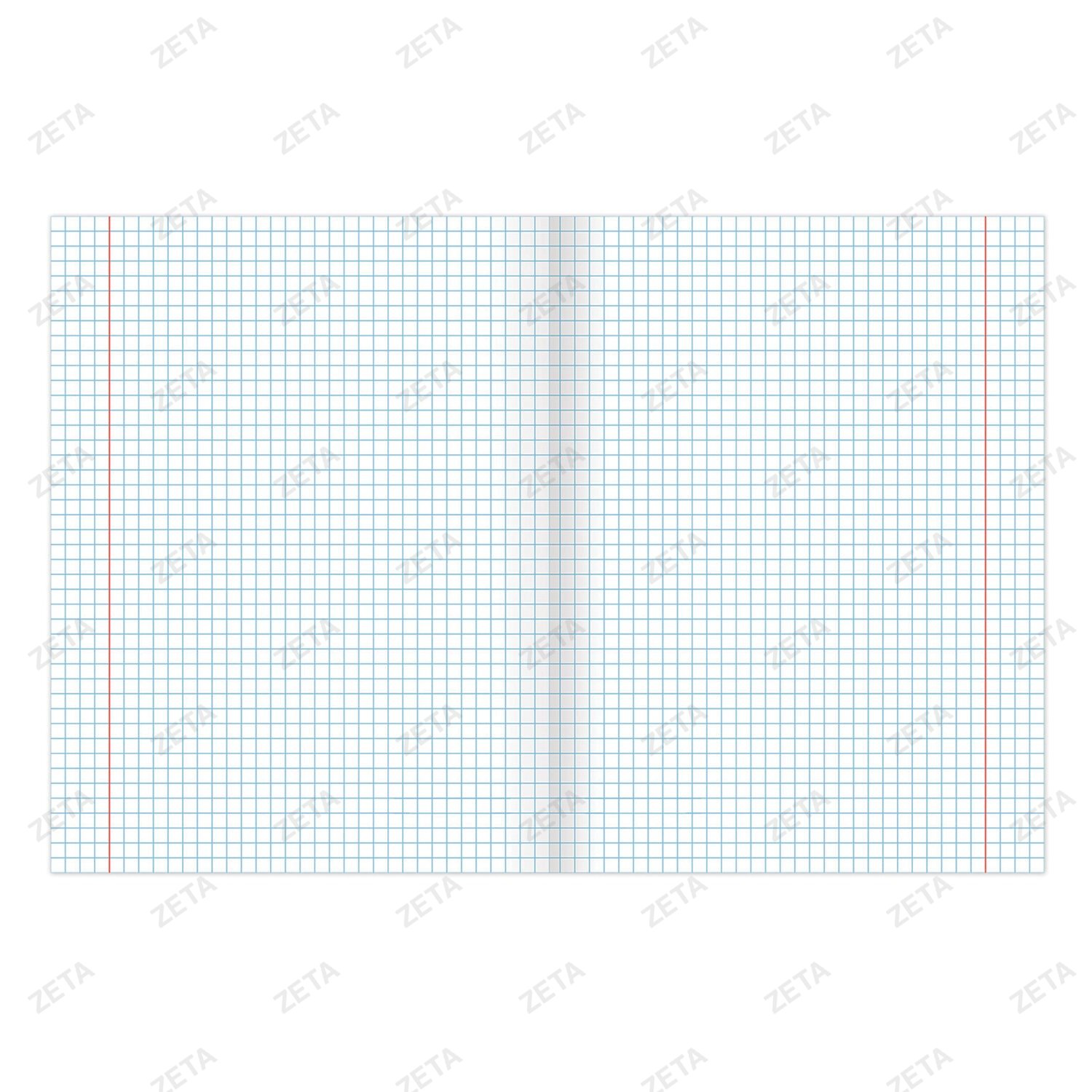 Тетрадь А5 96 л. BRAUBERG скоба, клетка, обложка картон, "Calm" (микс в спайке), 404435 - изображение 2