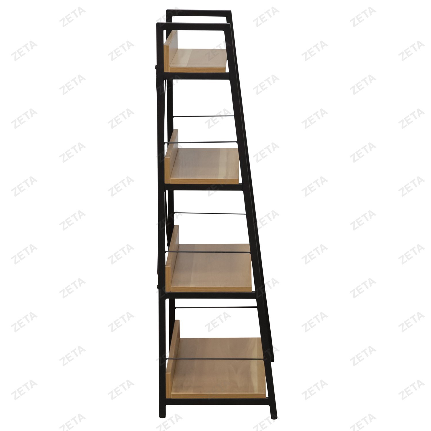 Стеллаж 4 полки (600х350х1165 мм.) №S-24 (чёрный) (ВИ) - изображение 3