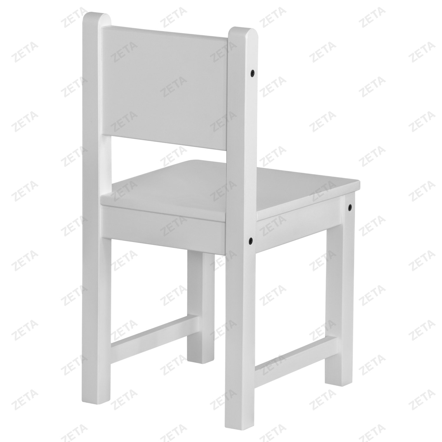 Стул детский "Rectangle Back К" (белый) от производителей IKEA (ВИ) - изображение 3