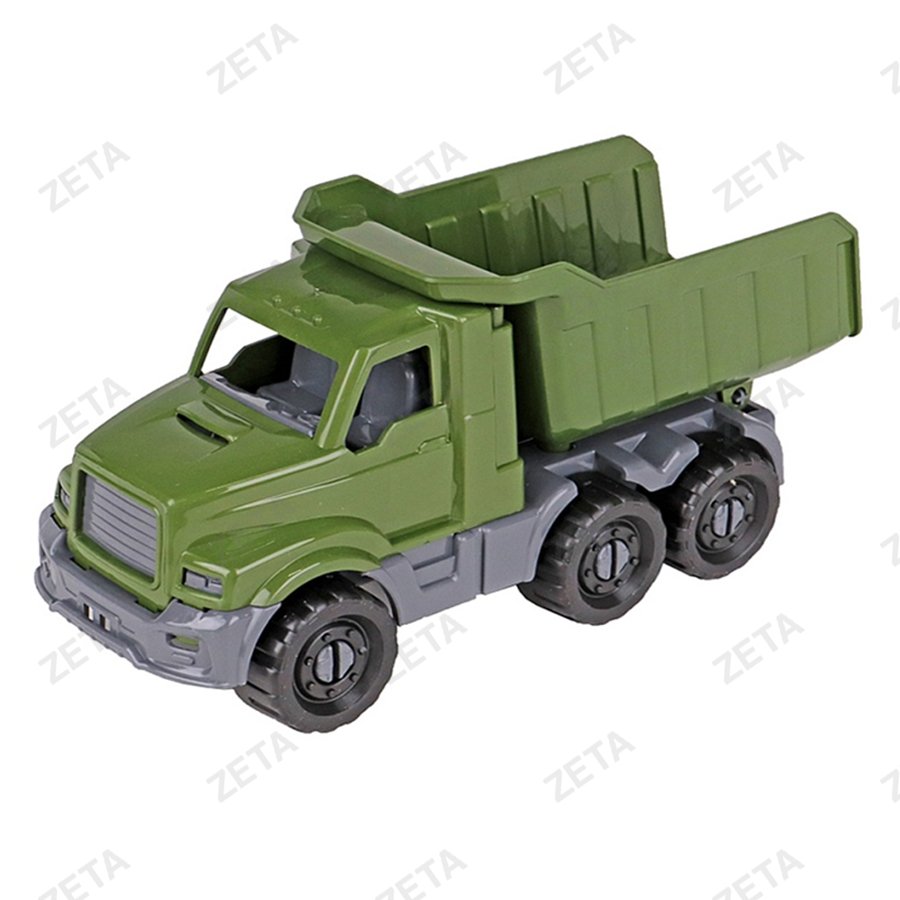 Игрушка - машинка самосвал "Добрыня" военный №И-8049 (Юг-РФ) - изображение 1