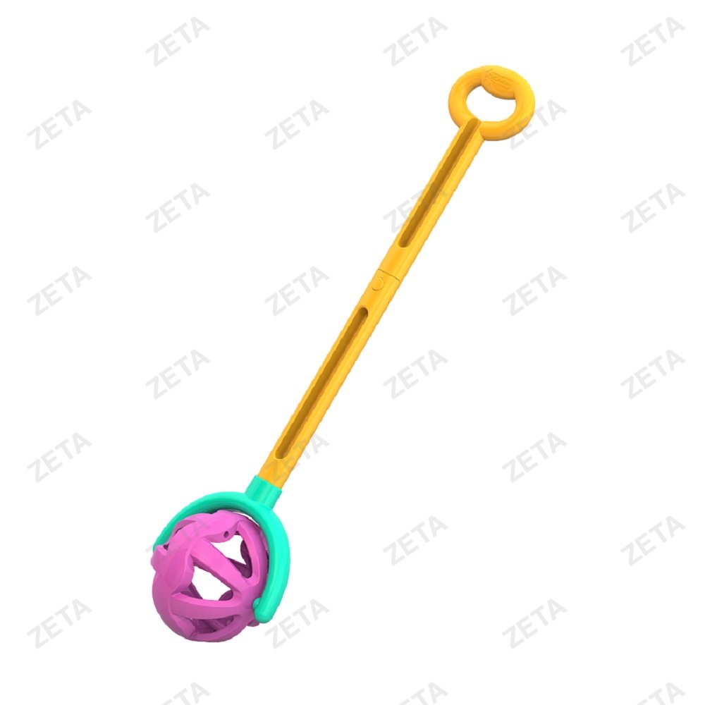 Игрушка: Каталка с ручкой "Шарик" № 762/1,762/2 - изображение 1