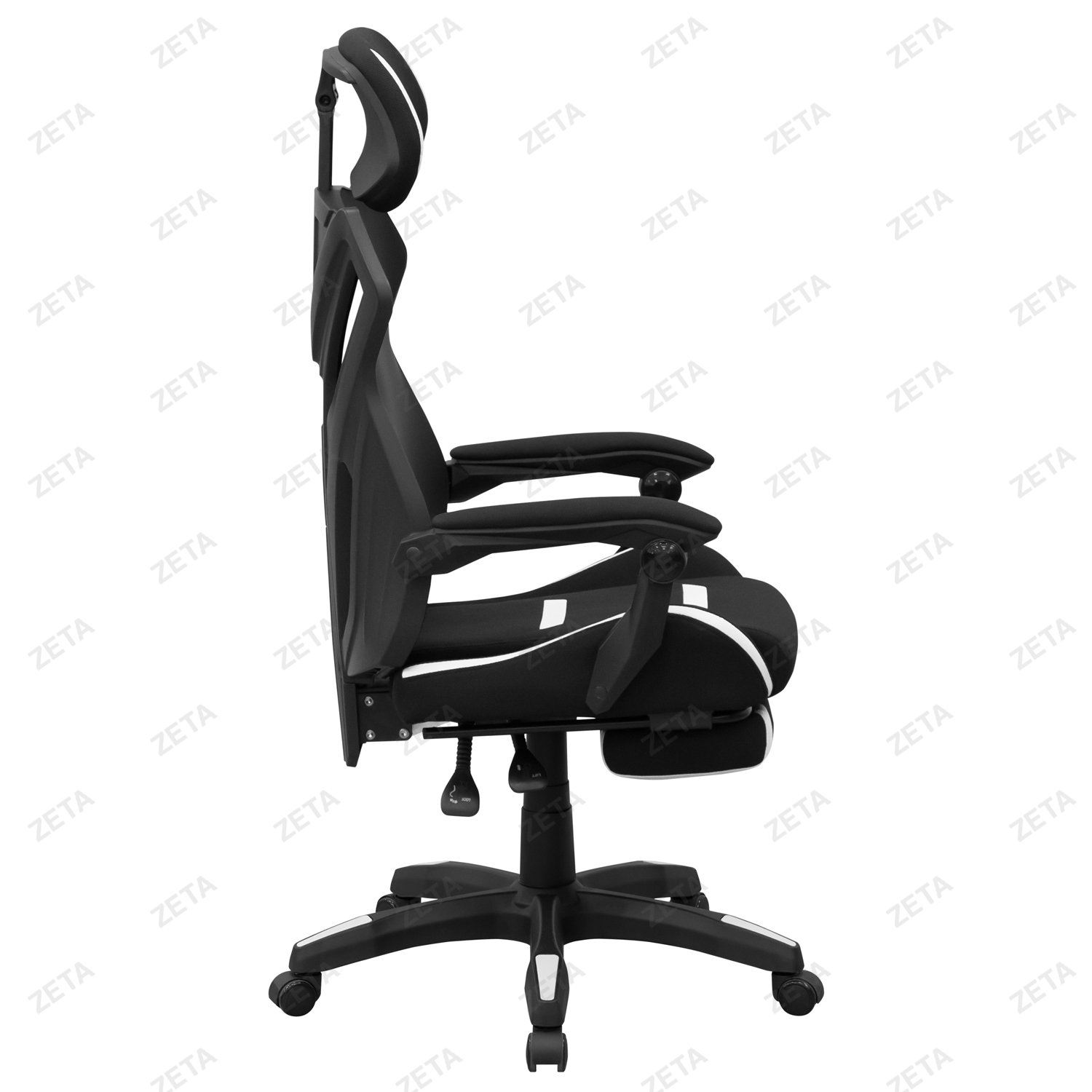 Кресло "HC-902" (чёрный и белый) (ВИ) - изображение 3