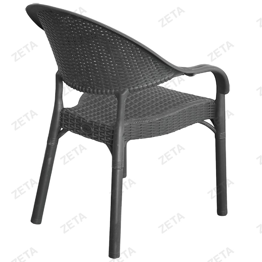 Стул Bambu Rattan (серый) (Турция) - изображение 4