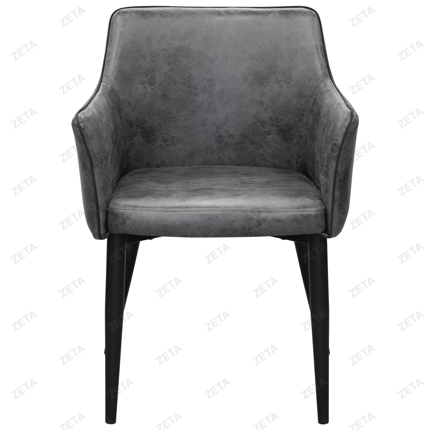 Стул DC-550 "Techno Fabric M69-1414" с черным кантом (темно-серый) (ВИ) - изображение 2