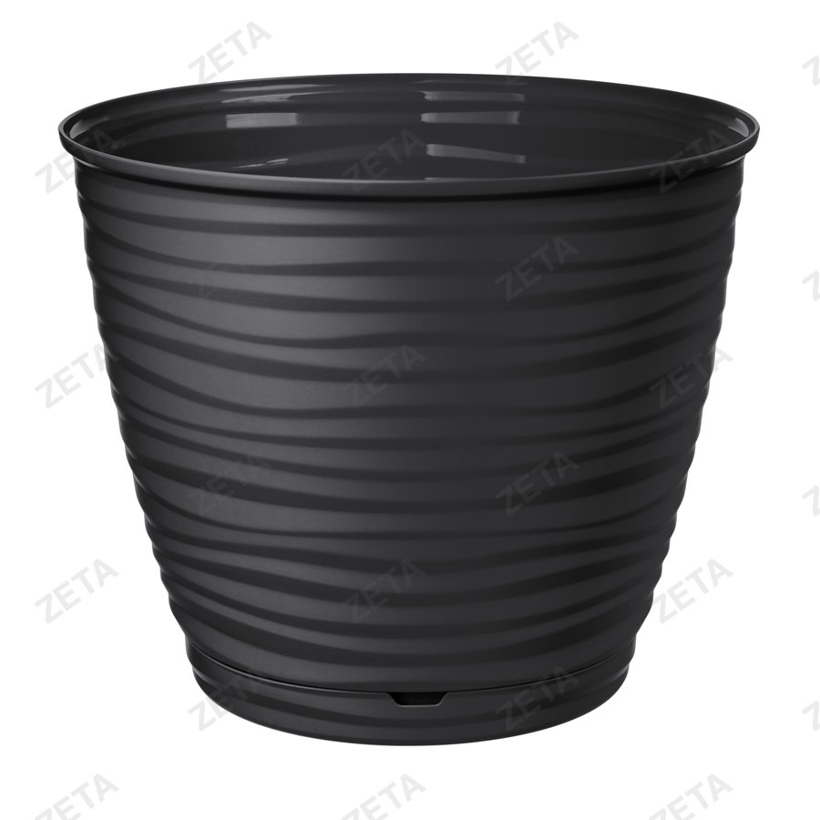 Горшок для цветов 9,1 л. Saffron с поддоном №221610417 - изображение 4