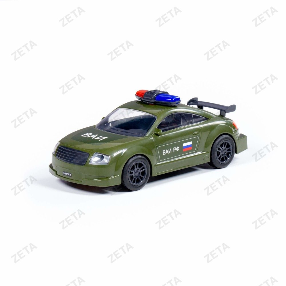 Автомобиль инерционный "Военная автоинспекция" № 48684 - изображение 1
