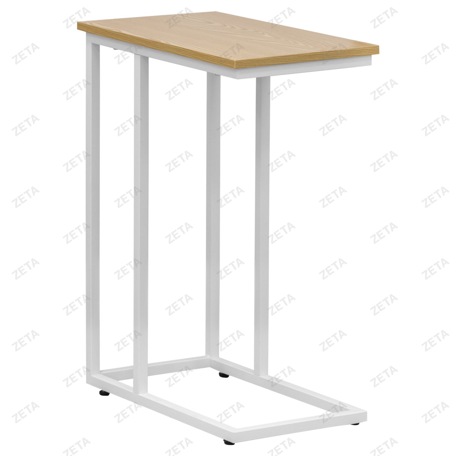 Cтол (50*30*67 см) №ST-01 (натуральный/белый) (ВИ) - изображение 1