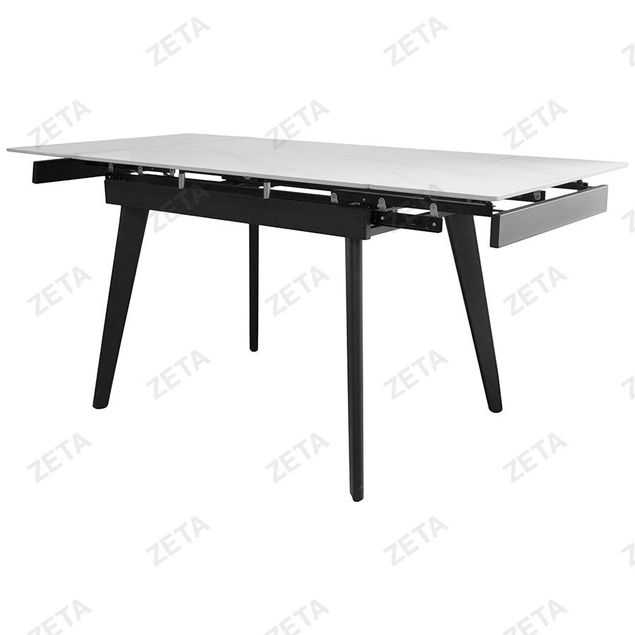 Cтол (100/160*80*75 см) №JHT-9382 (черный) (ВИ) - изображение 3
