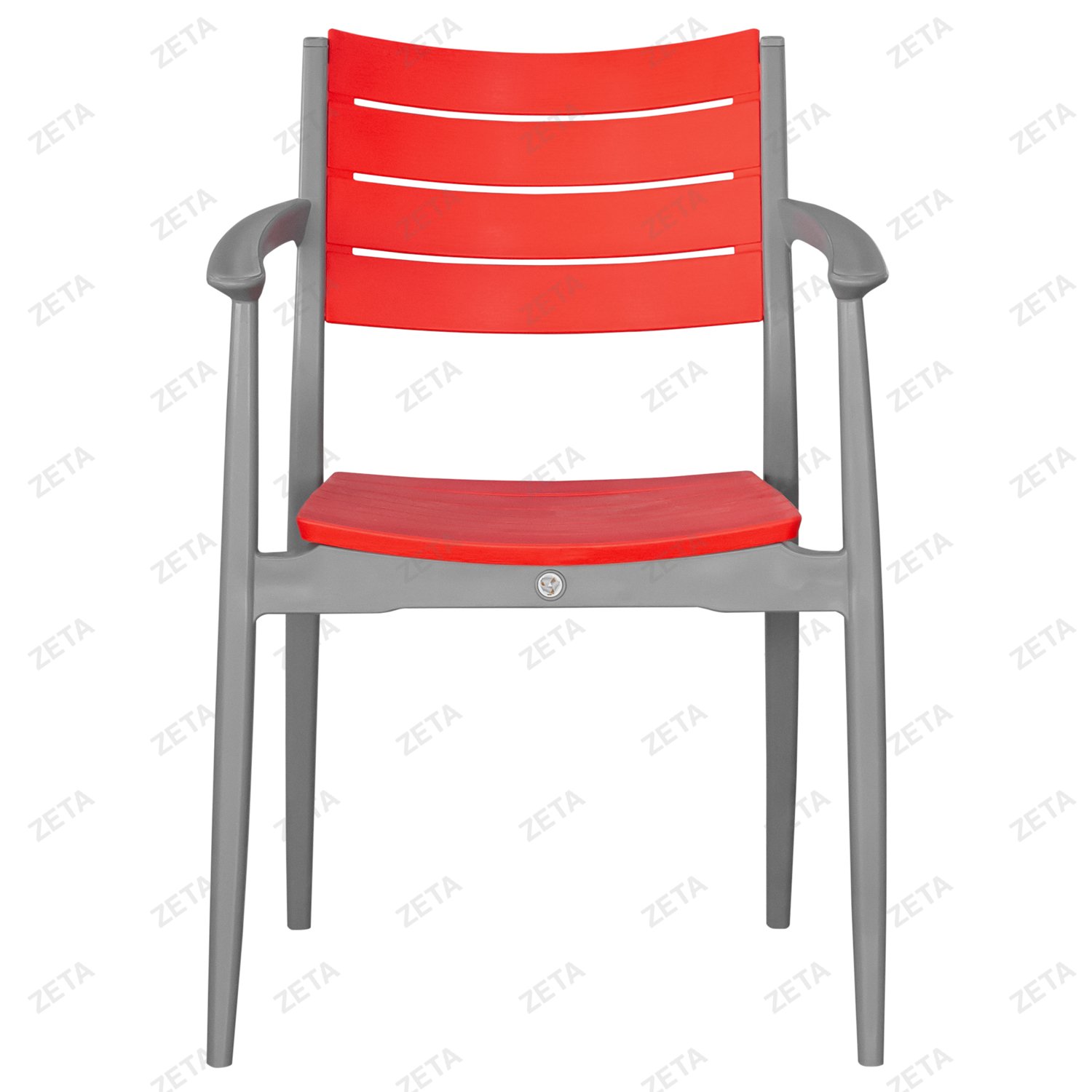 Стул "Tina" №СН-08-0207 (red 2908/dark grey 086) (И-HB) - изображение 2