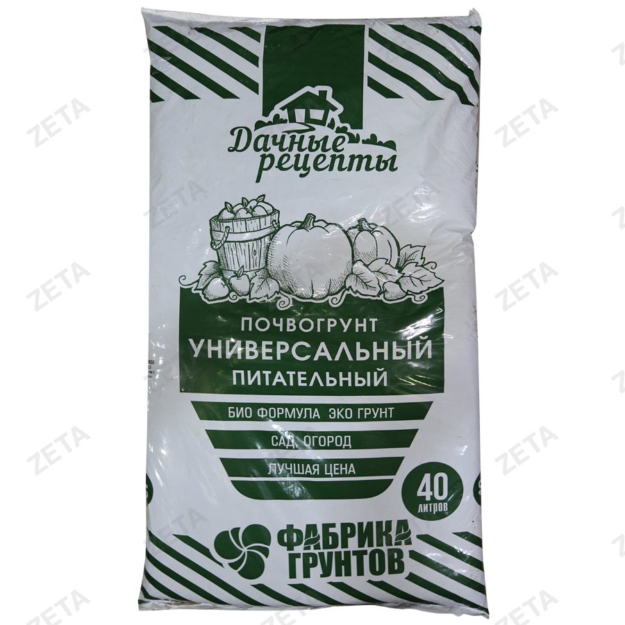 Почвогрунт Дачные Рецепты «Универсальный питательный» 40 л. - изображение 1