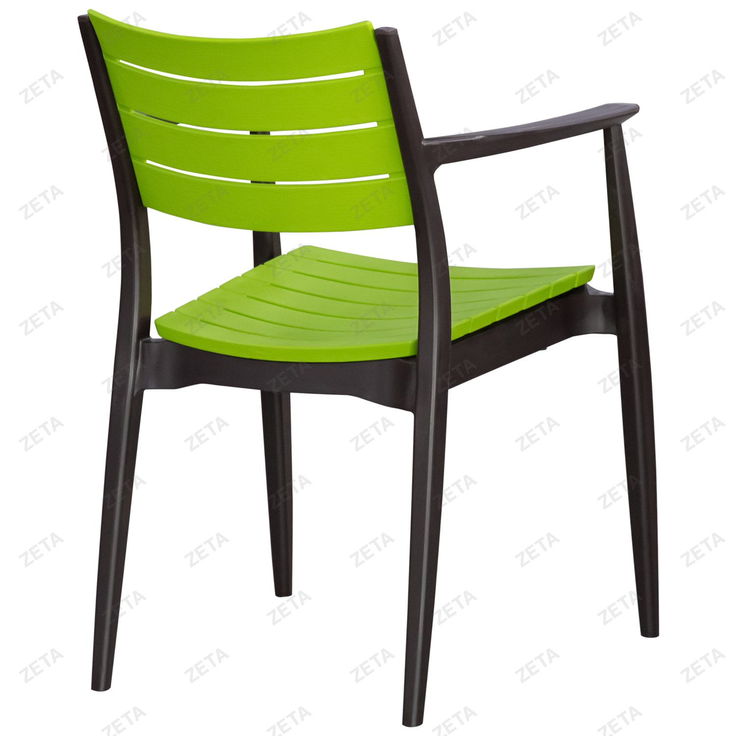 Стул "Tina" №CH-08-0194 (light green 059/dark brown 076) (И-НВ) - изображение 4
