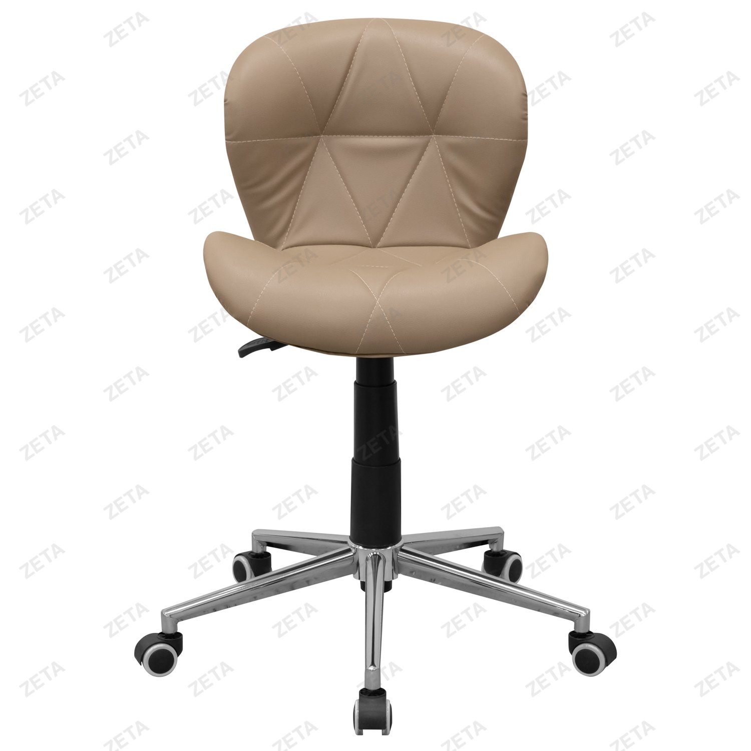 Кресло №K302 "Cando" (коричневое) (крестовина хром) (Турция-И) - изображение 2