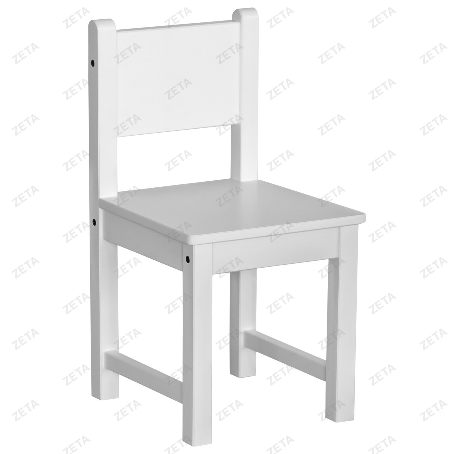 Стул детский "Rectangle Back К" (белый) от производителей IKEA (ВИ) - изображение 1
