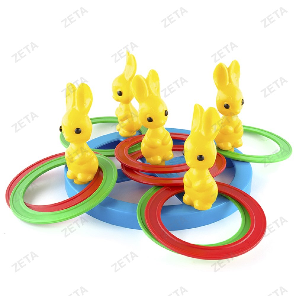 Игра "Кольцеброс "Зайчики" 1/25 № 40013 - изображение 1