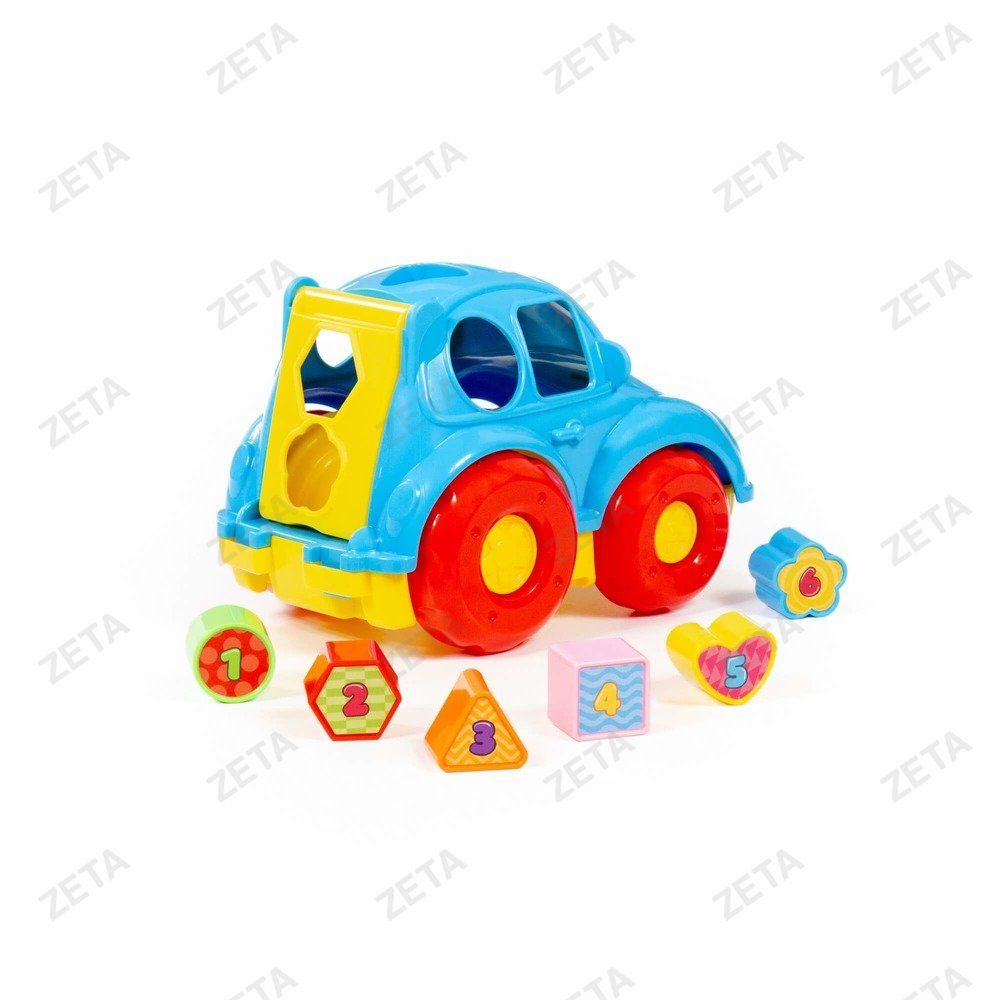 Игрушка развивающая "Автомобиль легковой" в сетке № 88000 - изображение 1