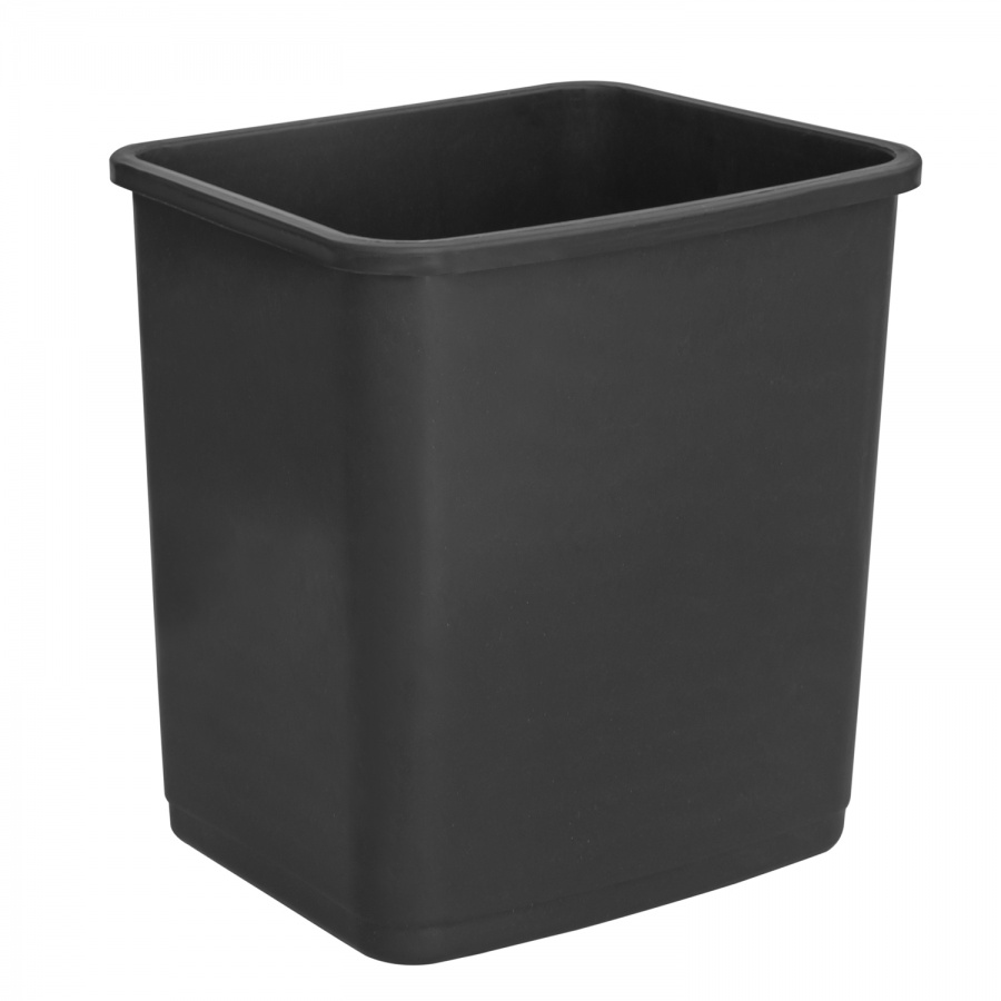 Garbage bin, black (7 l.)