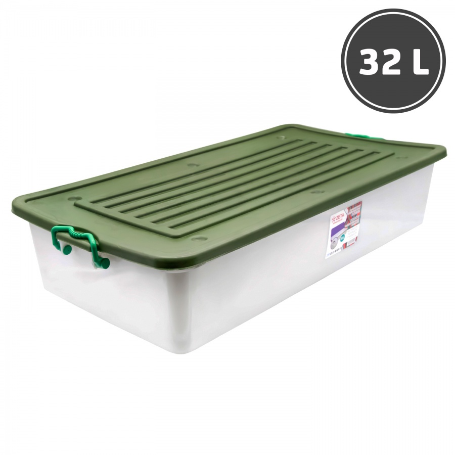  The container with a lid on wheels (32 l.)