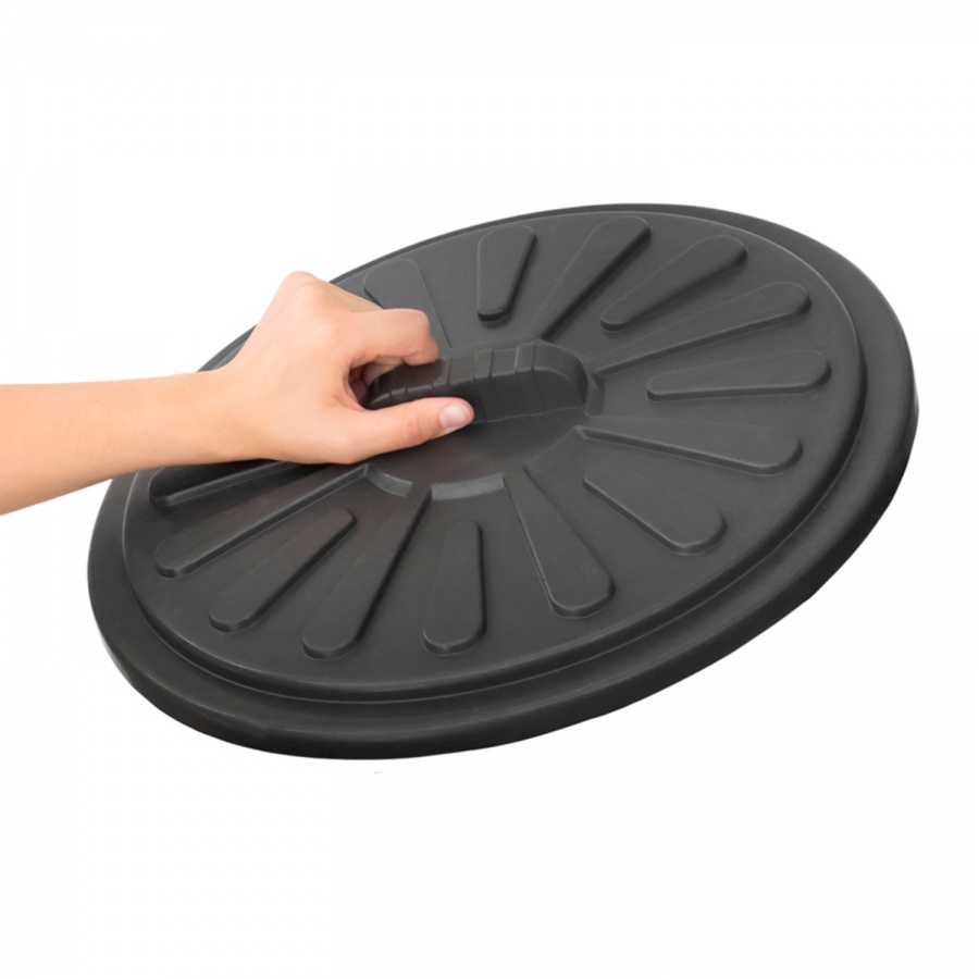 Lid for the trash can, black (35 l.)