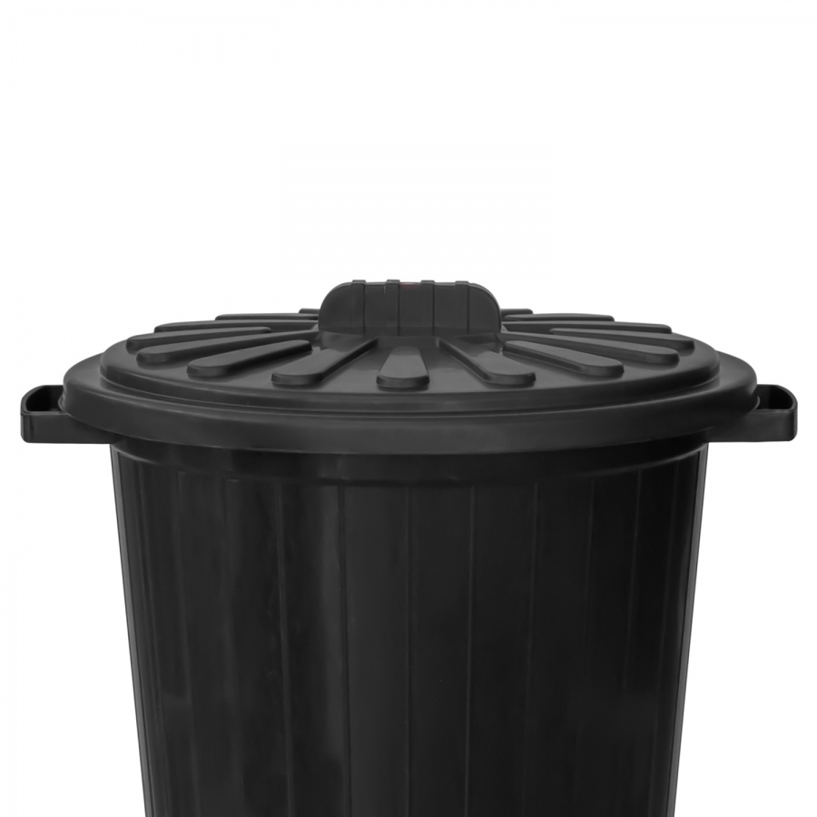 Крышка для мусорного бака, чёрная (35 л.)