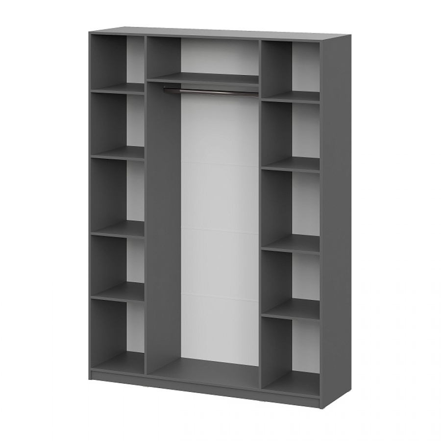 Шкаф ШК 5 (1600) Графит Серый